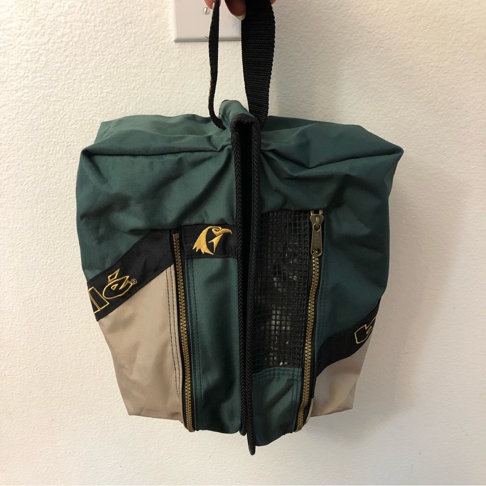 Vintage Bolle double zip shoe bag